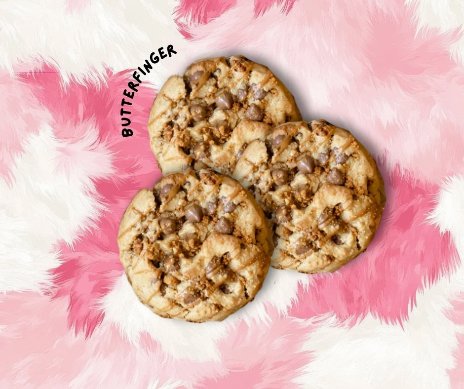 Butterfingers cookies